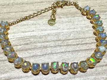 실버 925 풀 펄 팔찌