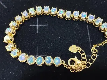 실버 925 풀 펄 팔찌