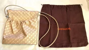 GHERARDINI 베이지 숄더백