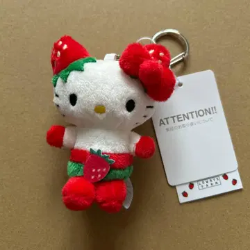 로리즈팜 키티 이치고맨 키링