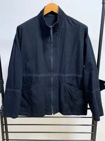 CLASSIC DENIM ZIP UP JACKET