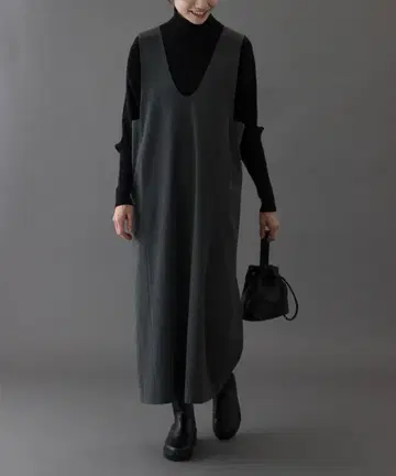 FORK&SPOON 울라이크 오버롤 스커트 사이즈 1