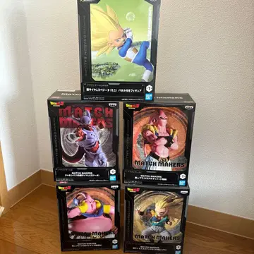 드래곤볼 피규어 5체 세트