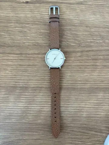 FURLA 수동 와인딩 시계 가죽