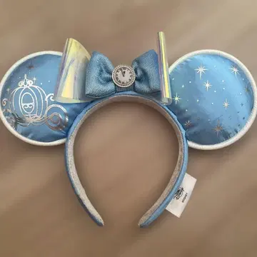 홍콩 디즈니랜드 신데렐라 머리띠 미니