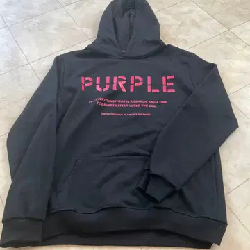 purple brand 로고 후드티