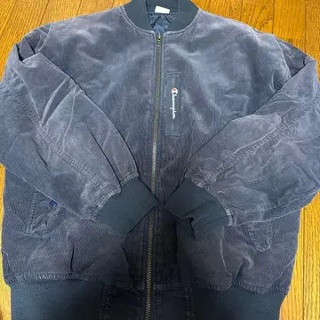 Champion 여성 L 네이비 지퍼 재킷