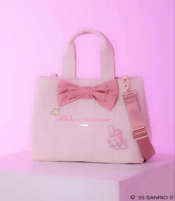 JILL by JILLSTUART 마이멜로디 x 리본 스티치 토트백