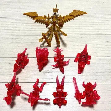 뼈뼈 자우르스 파이어 루비 세트 뼈뼈 피닉스