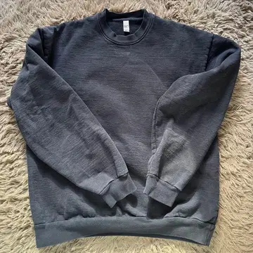 로스앤젤레스 어패럴 맨투맨 사이즈 L 14온스 네이비