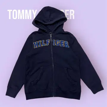 TOMMY HILFIGER 네이비 후드티 M 사이즈 풀 집업 S1217