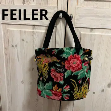 FEILER 꽃무늬 핸드백