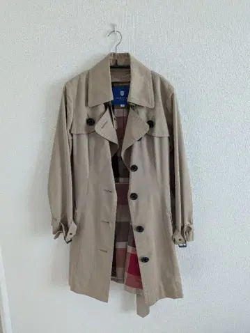 [ 36cm ] 블루라벨 베이지 트렌치코트 소매 밑단 기장 수선 완료