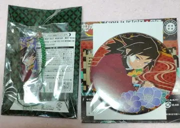 귀멸의 칼날 토미오카 기유 캔뱃지 끈