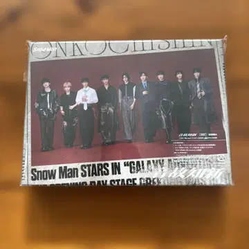 SnowMan 음고지신 초회반 A CD+Blu-ray 시리얼 넘버 미사용