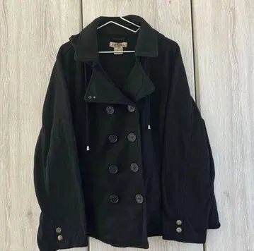 Pat's Blues [ 3XL ] 블랙 피코트 블랙 아우터