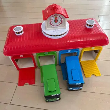 타요 TAYO 한국어판 차량 포함 차고 완구