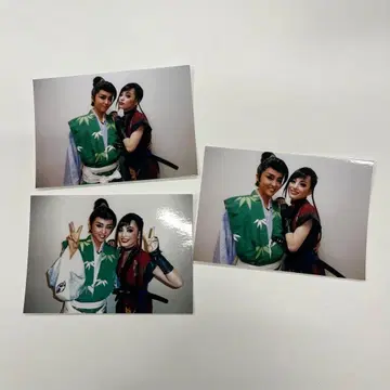 다카라즈카 아사미 준 씨 아키치 세이 씨 콜라보 사진