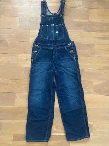 리 다크 블루 오버롤