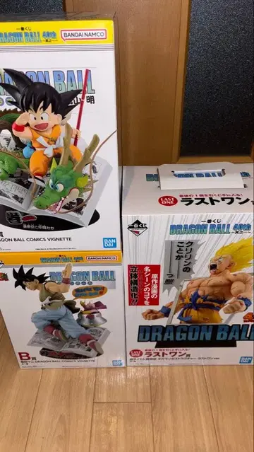 드래곤볼 40주년 피규어 세트