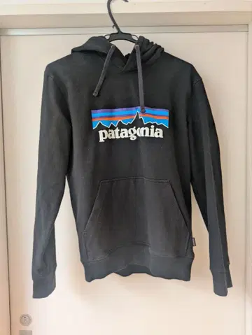 patagonia 블랙 후드티 후디