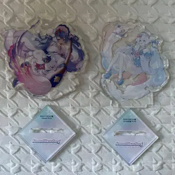 유키 미쿠 2023 아크릴 스탠드 2개 세트