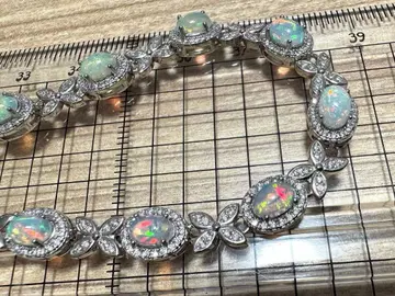 실버 925 오팔 팔찌