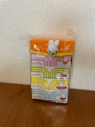 miffy 컬러풀 미니 티슈 BOX 5개 세트