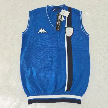 [택 포함/레어] 카파 니트 베스트 빈티지 하키 웨어 라이트 블루