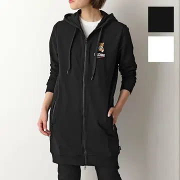 MOSCHINO 모스키노 후드티 여성용 XS 블랙