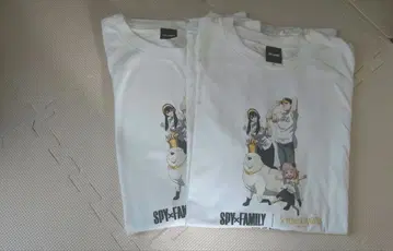SPY x FAMILY 소프트뱅크 호크스 T셔츠 XL size 2장 세트