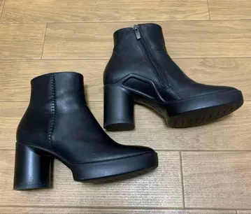 ECCO 부츠 사이즈 35 블랙 BLACK