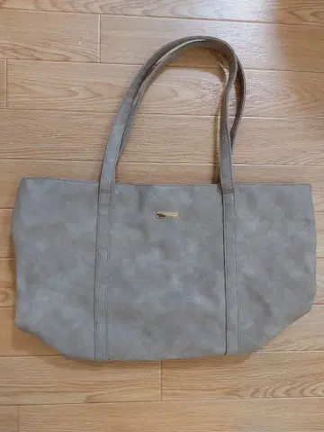 그레이 합성 피혁 비즈니스 백