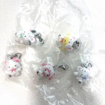 산리오 캐릭터즈 메지루시 액세서리 복슬복슬 스노우