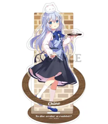 치노 입체 아크릴 스탠드 주문은 토끼입니까?