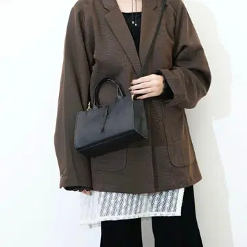 [ kissora ] 일본제 소가죽 경량 마르쉐 2way 핸드백