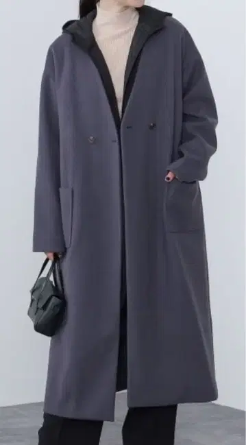 BEAMS HEART 롱 코트 보풀 있음