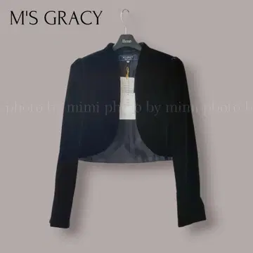 M'S GRACY 벨벳 볼레로