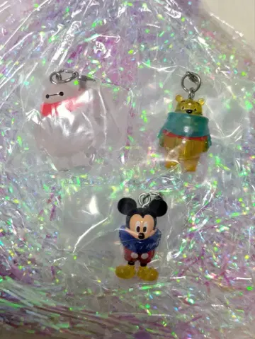 디즈니 캐릭터 메지루시 액세서리 WINTER 3개 세트