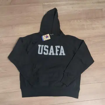 Champion USAFA 블랙 후드티