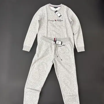 타미힐피거 여성용 그레이 맨투맨 세트 XS