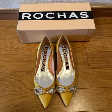 ROCHAS 비쥬 리본 펌프스 35