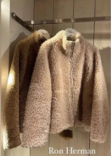 24FW 완판 Ron Herman 보아 자켓 S 사이즈 새상품급
