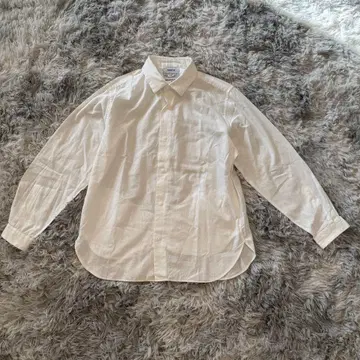 YAECA 사이즈 M 화이트 긴팔 셔츠