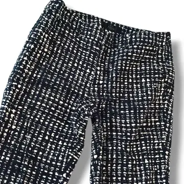 Noble 스픽앤스팬 노블 트위드 팬츠 size36 화이트x블랙