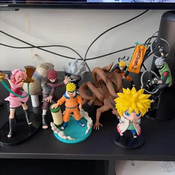 나루토 피규어 세트 8개 묶음 판매