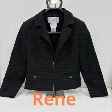 Rene 르네 블랙 자켓 지퍼