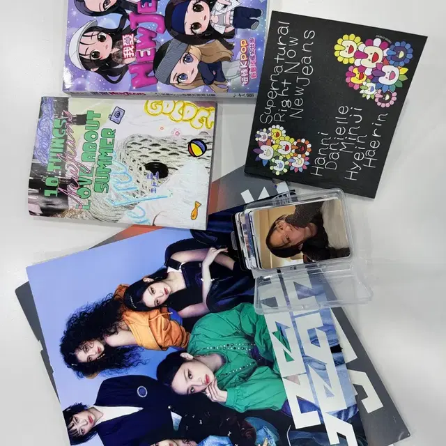 뉴진스 굿즈 포토카드 앨범 정품모음 CD미포함