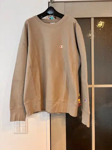 챔피온 C8-X001 크루넥 맨투맨 셔츠 쭈리 리버스 위브