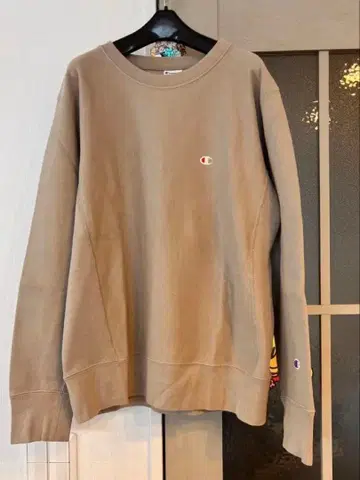 챔피온 C8-X001 크루넥 맨투맨 셔츠 쭈리 리버스 위브